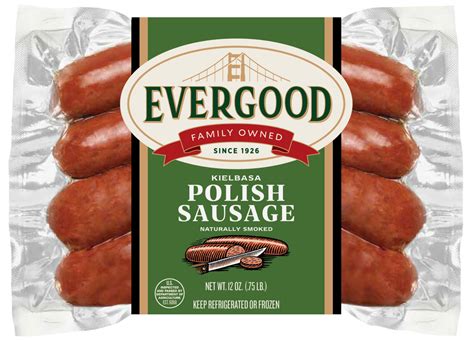 Polish Sausages With Potatoes And Green Beans Evergood Foods