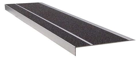 Wooster Products Stair Tread Black 42in W Extruded Alum 300bla3 6 Zoro
