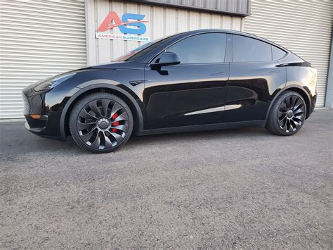 2022 Tesla Model Y Performance Blackwhite American Supercars