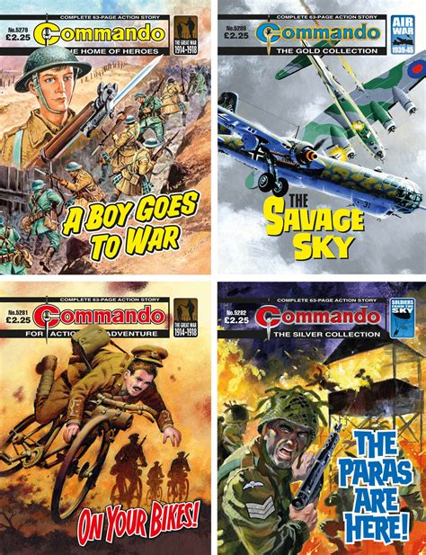 Blimey The Blog Of British Comics This Weeks Commando Comics