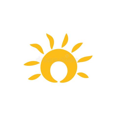 Sun Illustration Logo Stock Vector Illustration Of Company 197322498