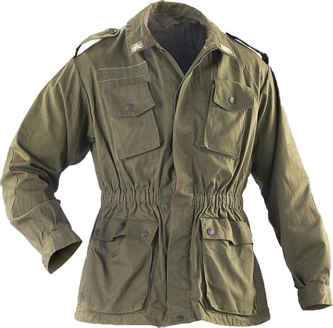 Italian Army Genuine Issue Surplus Military Combat Field Jacket Olive