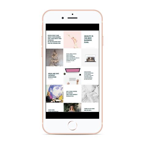 Transparent Instagram Grid Png 70 Free Instagram Mockup Templates