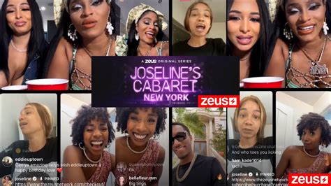 joseline s cabaret cast members celebrate premiere of show youtube