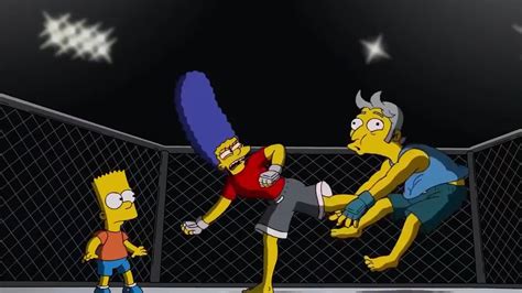 Simpsons 심슨 격투기를 싫어하는 마지 Youtube
