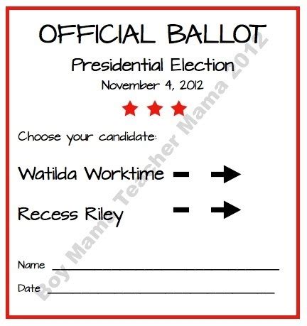 This google forms 4th grade math spiral review and quiz resource is perfect for any classroom. Free Presidential Election Worksheets For Kids ...