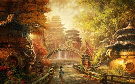 Asian Fantasy Wallpaper 1920x1200 22323
