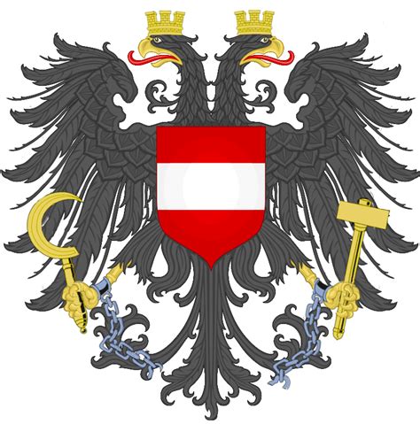 The emblems of the international red cross and red crescent movement, under the geneva conventions, are to be placed on humanitarian and medical vehicles and buildings, and to be worn by medical personnel and others carrying out humanitarian work. Coat of Arms Austria by Metalarchangel on DeviantArt