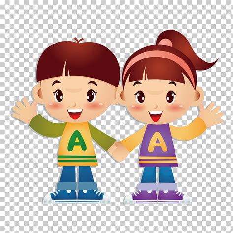 Page Animated Twins Cliparts For Kids Cute Cartoon Twin Images