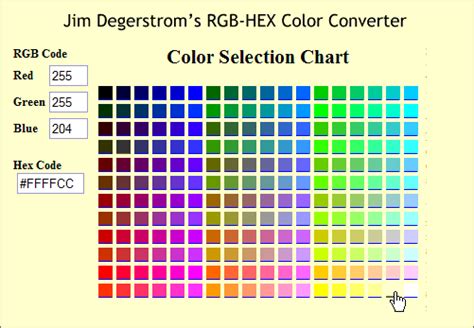 Hex Number Color Converter Wetsilope