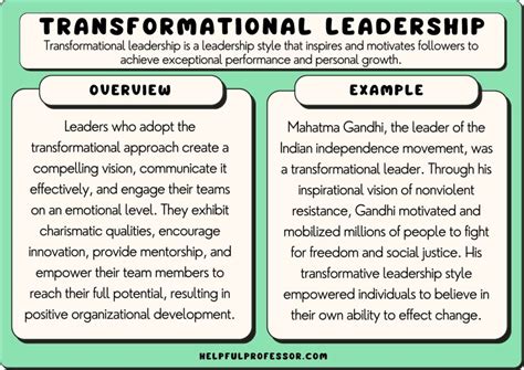 35 transformational leadership examples 2024