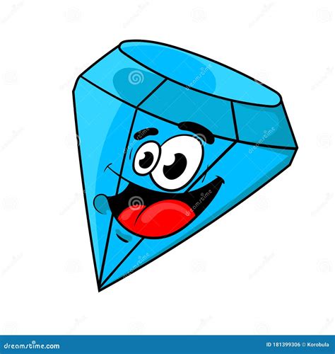 Cartoon Diamond Stock Photo 37022106