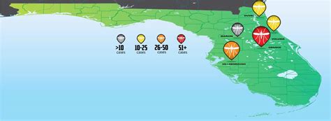 Florida Zika Virus Outbreak Tracking Map Turner Pest Control