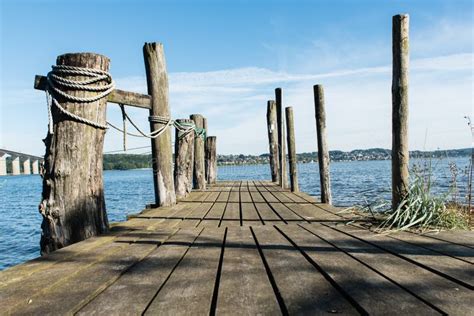 Wooden Jetty Stock Photo Image Of Wood Europe Rural 81143038
