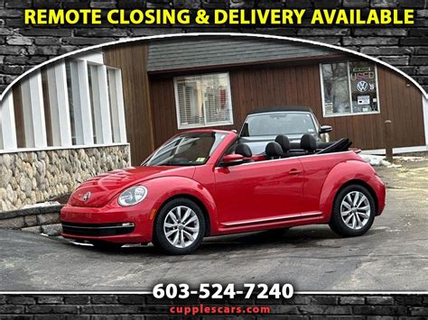 Used 2013 Volkswagen Beetle Tdi Convertible For Sale In Laconia Nh