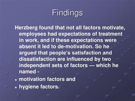 PPT Herzberg The Two Factor Theory PowerPoint Presentation Free Download ID