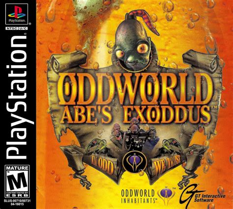 Oddworld Abes Exoddus Jeu Playstation Ps1