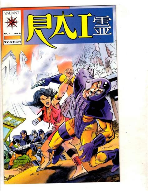 Rai 8 NM Valiant Comic Book 1st Print Magnus Solar Turok Unity MR7