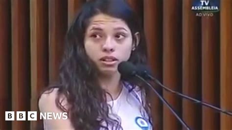Brazilian Schoolgirls Speech On Education Funding Goes Viral Bbc News