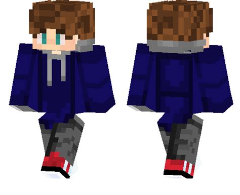 Boy With Scarf Mcpe Skins