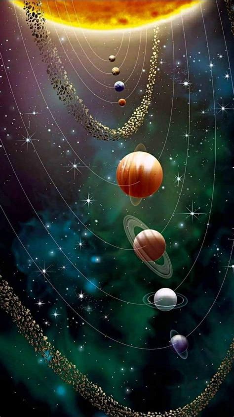 Our Beautiful Solar System In 2020 Galaxy Wallpaper Galaxy Wallpaper