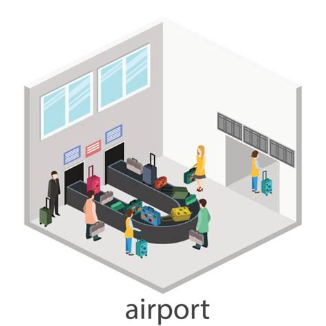 Best Baggage Claim Illustrations Royalty Free Vector Graphics And Clip