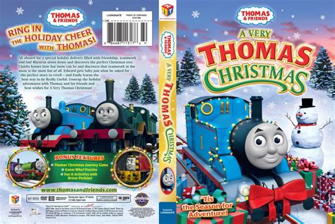 Thomas And Friends A Very Thomas Christmas Movie Dvd Scanned Covers