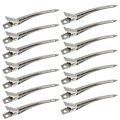 24 Packs Duck Bill Clips Bantoye 35 Inches Rustproof Metal Alligator