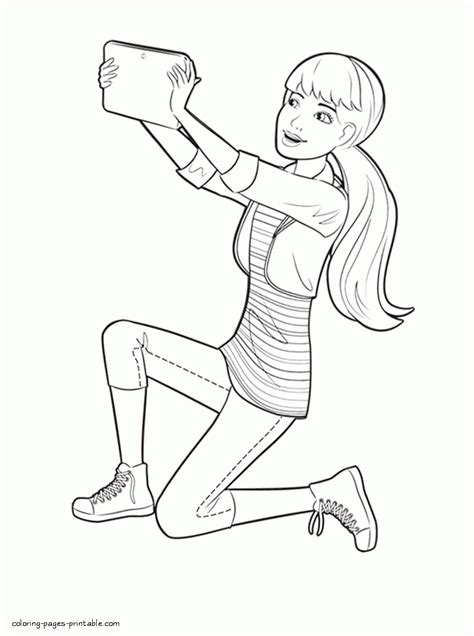 Barbie And Sisters Coloring Pages Coloring Pages