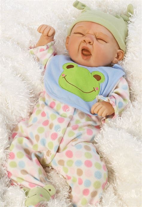 Sleepy Frog Realistic Baby Dolls Reborn Baby Boy Dolls Boy Baby Doll