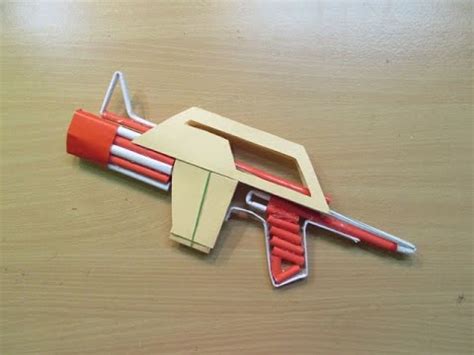 In this diy tutorial i will show you how to make a gun using paper. How to Make a Paper Airsoft Gun that Shoots Paper bullets ...