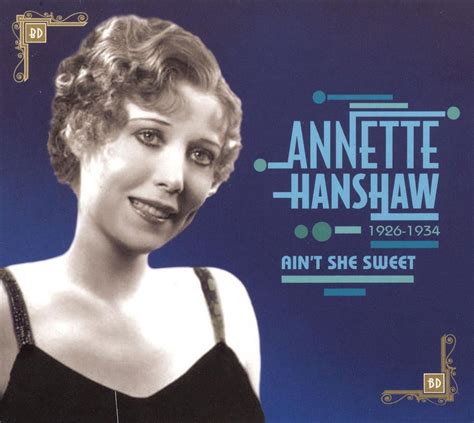 Aint She Sweet Annette Hanshaw Cd Album Muziek
