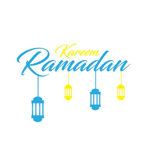 Ramadan Month Vector Hd Images Ramadan Islamic Month With Blue And