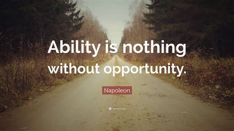 Napoleon Quote: 