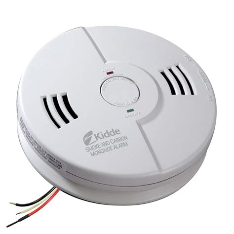 Kidde Ac Hardwired Combination Smoke And Carbon Monoxide Detector With