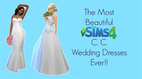 Sims 4 Cc Wedding Dresses