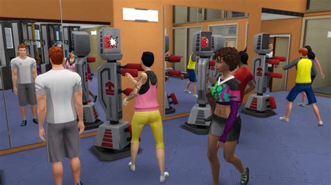 The Sims 4 First Person Mode At The Gym 4k Youtube