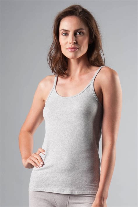 Naked Essential Cotton Stretch Camisole W Women S