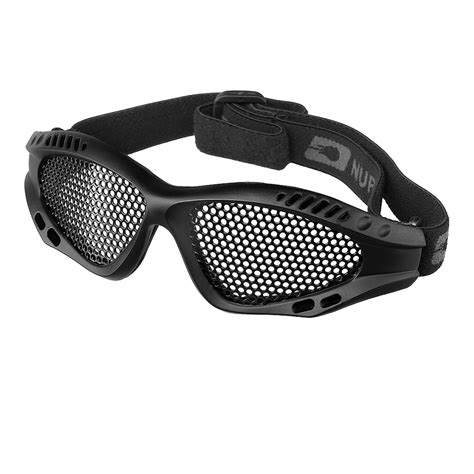 Nuprol Brille Shades Mesh Eye Protection Airsoft Gitterbrille Schwarz