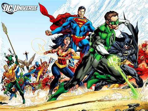 Dc Comics Justice League Superheroes Comics Wallpaper