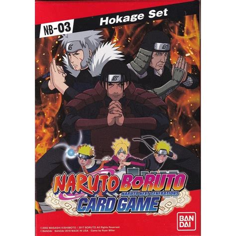 Buy Naruto Cg Expansion Deck Set Nb03 Hokage Set Game