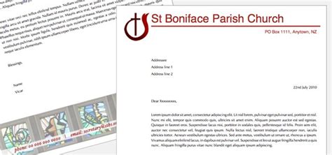 Get free google docs church letterhead template from professional designers. Letterhead - church (8.5 x 11") • iStudio Publisher • Page ...