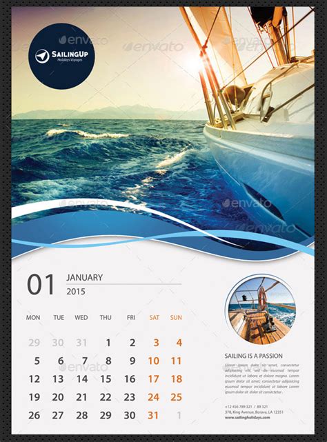 25 Luxury Corporate Wall Calendar Design Free Design