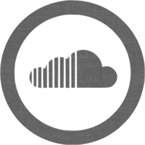 Download High Quality Soundcloud Logo Png Grey Transparent Png Images