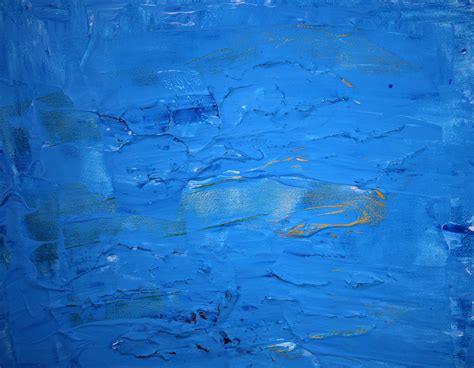 Pintura Abstracta Azul · Foto De Stock Gratuita