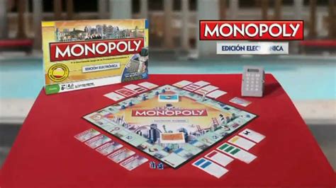 Monopolio banco electronico presentamos una versión moderna del juego monopoly: Monopoly electrónico edición mundial HASBRO anuncio www ...