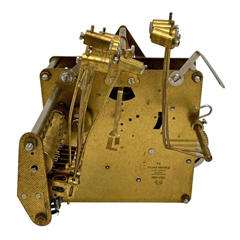 1151 050 85cm 7077 Franz Hermle Clock Movement Brass Made In West