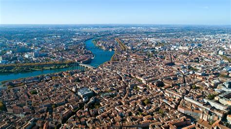 Aerial Photo Of Toulouse City Center Stock Photo Image Of Touristic