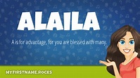 Alaila First Name Personality & Popularity