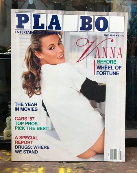 Playboy Magazine May Vanna White Cover The Year In Movies Boardwalk Vintage